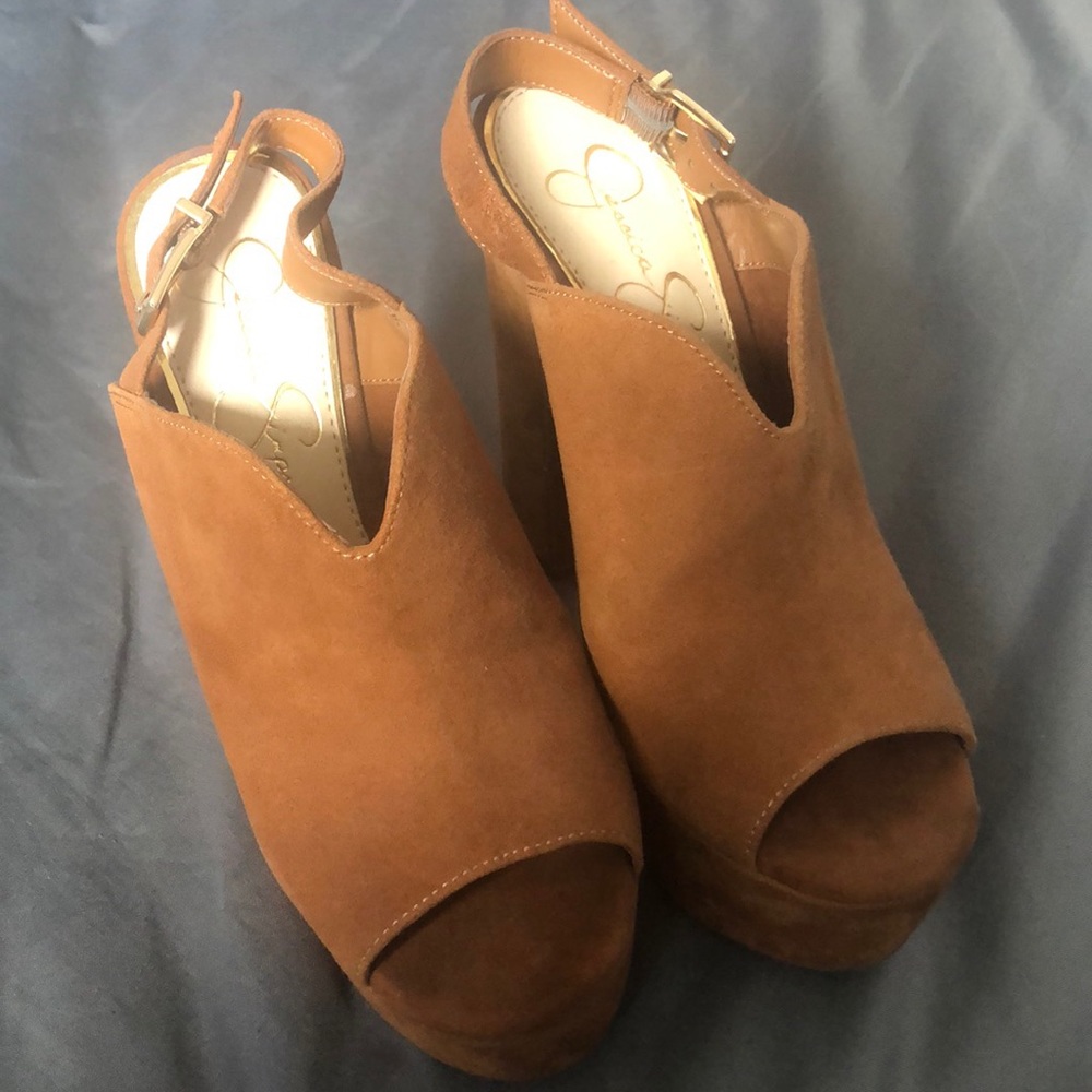 Jessica Simpson Suede Heels